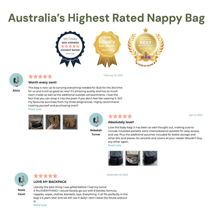 Signature Nappy Backpack - Botanical Floral Nylon