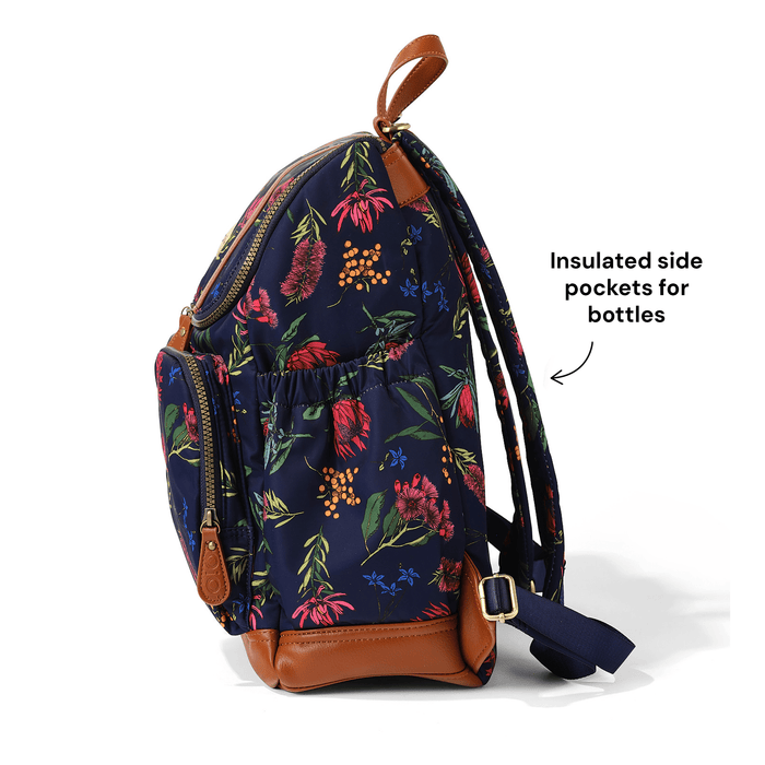 Signature Nappy Backpack - Botanical Floral Nylon