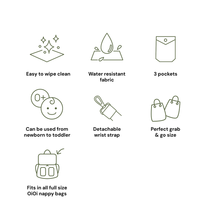 Change Mat Clutch - Hourglass