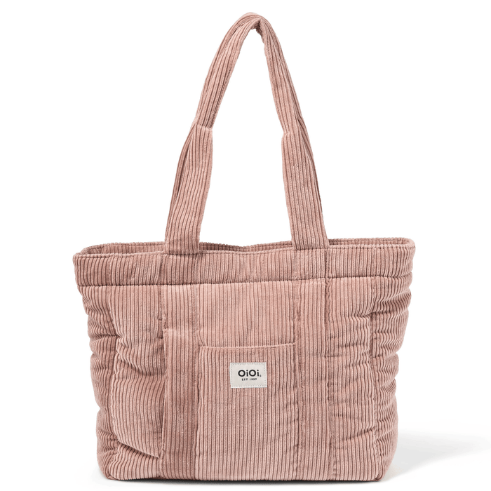 Everyday Tote - Rose Pink Corduroy (PRE-ORDER FOR AUGUST DELIVERY)
