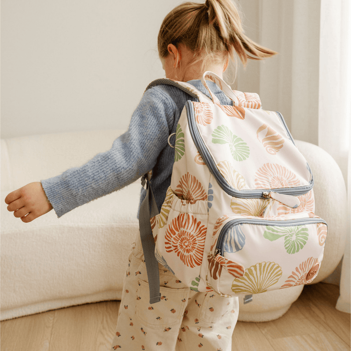Signature Kids Backpack - Seashells (PRE-ORDER FOR FEBRUARY DELIVERY)