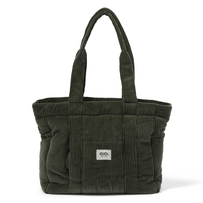 Everyday Tote - Moss Green Corduroy (PRE-ORDER FOR AUGUST DELIVERY)