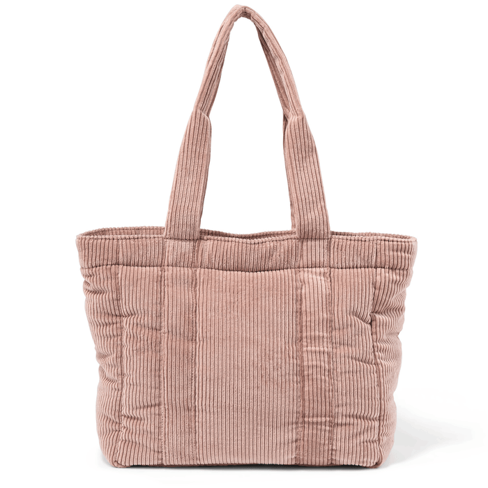 Everyday Tote - Rose Pink Corduroy (PRE-ORDER FOR AUGUST DELIVERY)