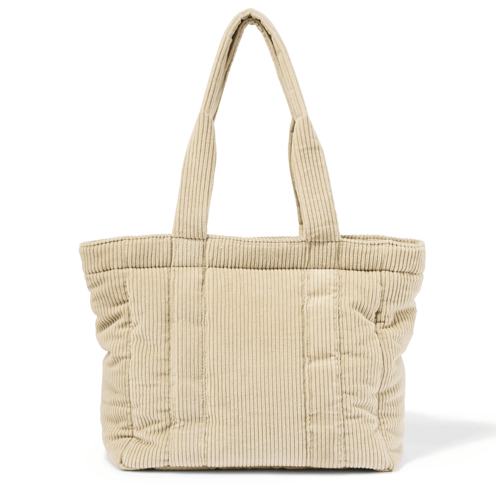 Everyday Tote - Cream Corduroy (PRE-ORDER FOR AUGUST DELIVERY)