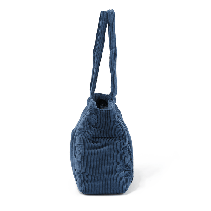 Everyday Tote - Ocean Blue Corduroy (PRE-ORDER FOR AUGUST DELIVERY)