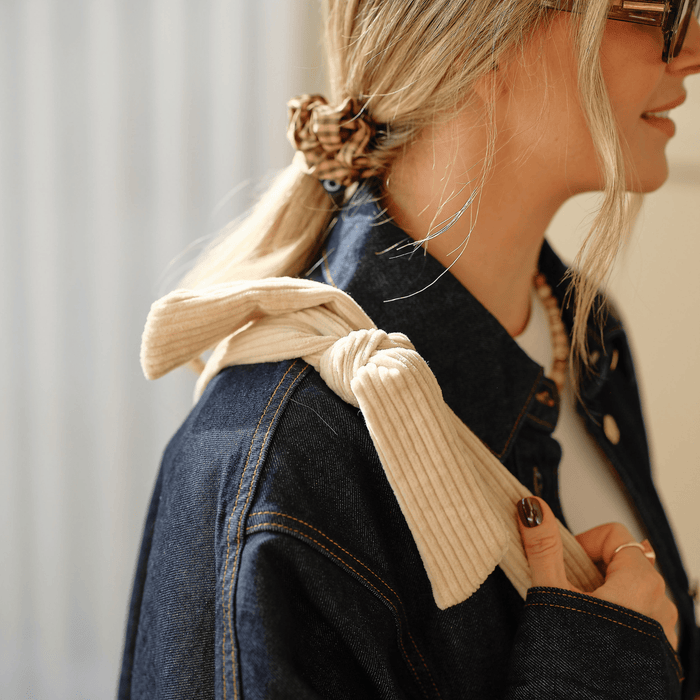 Luna Crossbody - Cream Corduroy (PRE-ORDER FOR AUGUST DELIVERY)