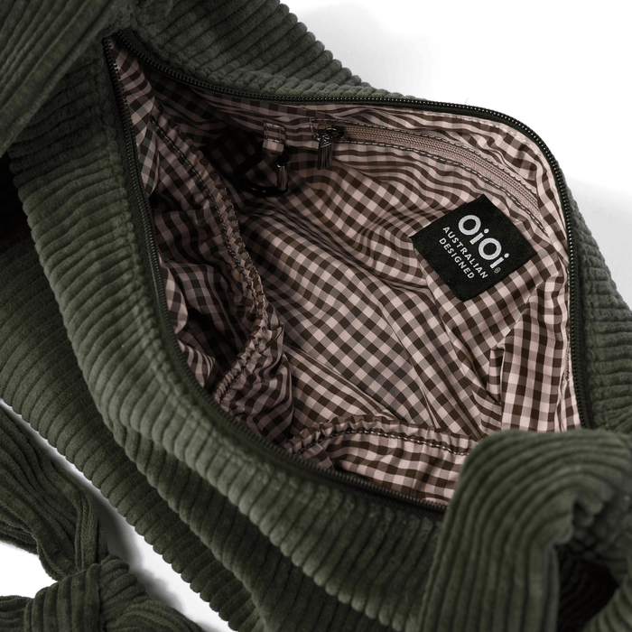 Luna Crossbody - Moss Green Corduroy (PRE-ORDER FOR AUGUST DELIVERY)