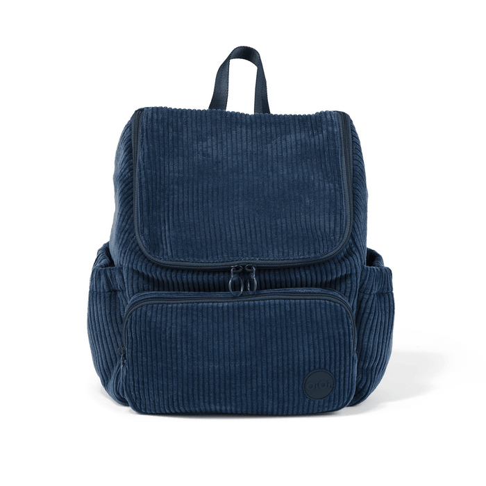 Signature Kids Backpack - Ocean Blue Corduroy (PRE-ORDER FOR AUGUST DELIVERY)