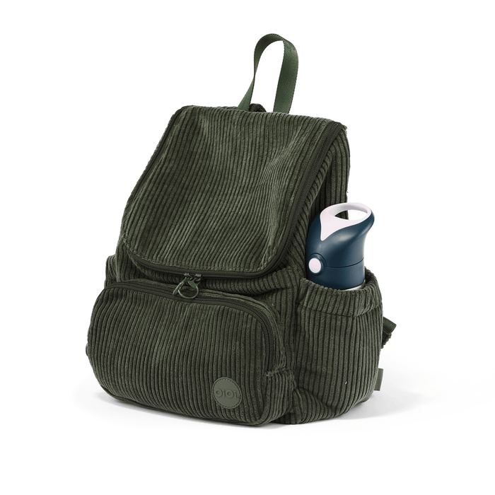 Signature Kids Backpack - Moss Green Corduroy (PRE-ORDER FOR AUGUST DELIVERY)