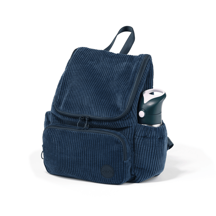Signature Kids Backpack - Ocean Blue Corduroy (PRE-ORDER FOR AUGUST DELIVERY)