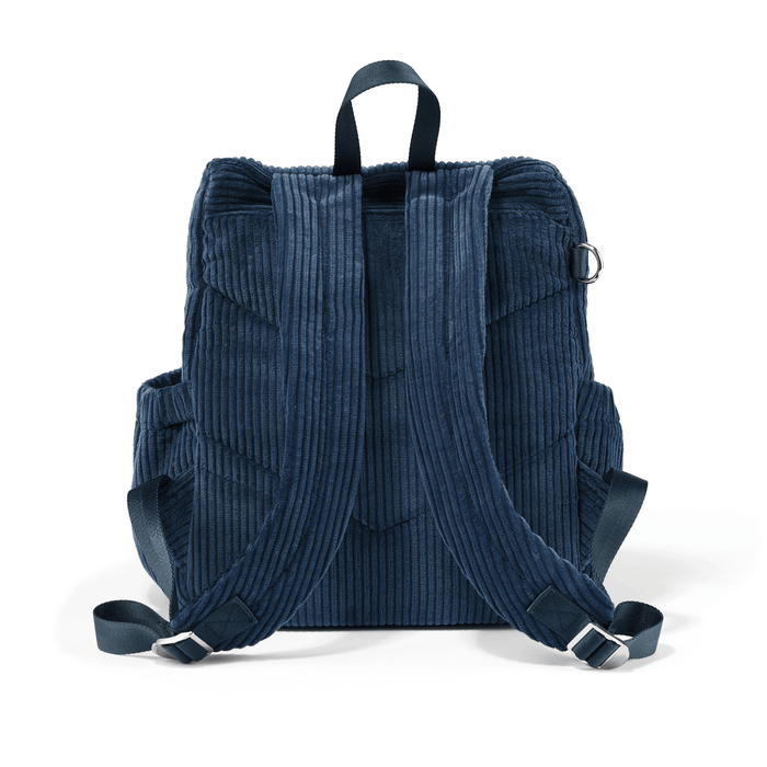 Signature Kids Backpack - Ocean Blue Corduroy (PRE-ORDER FOR AUGUST DELIVERY)
