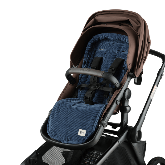 4-in-1 Convertible Footmuff - Ocean Blue Corduroy (PRE-ORDER FOR AUGUST DELIVERY)