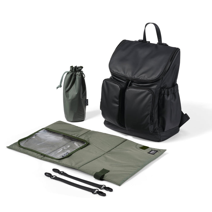 Signature Nappy Backpack - Black Weatherproof (PRE-ORDER FOR FEBRUARY DELIVERY)