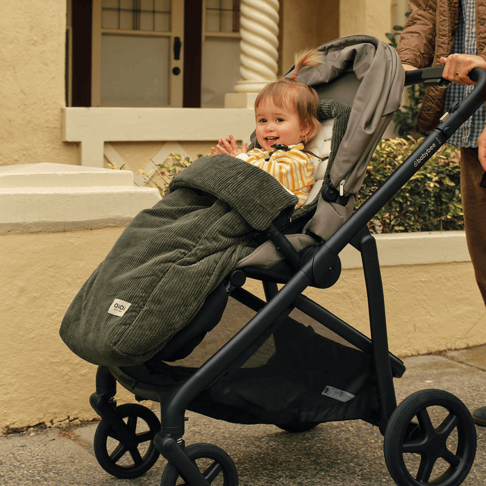 4-in-1 Convertible Footmuff - Moss Green Corduroy (PRE-ORDER FOR AUGUST DELIVERY)