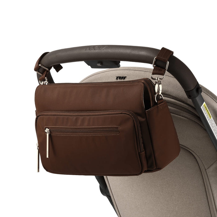 Multitasker Stroller Organizer 2.0 - Chocolate Nylon