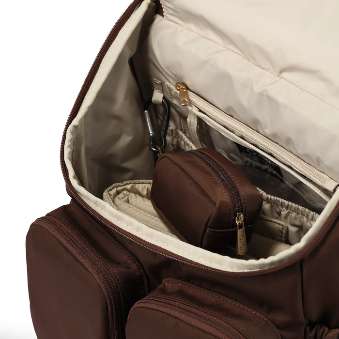 Waste Bag Dispenser - Chocolate Nylon