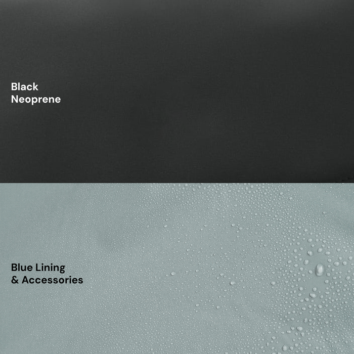 Signature Nappy Backpack - Black Neoprene