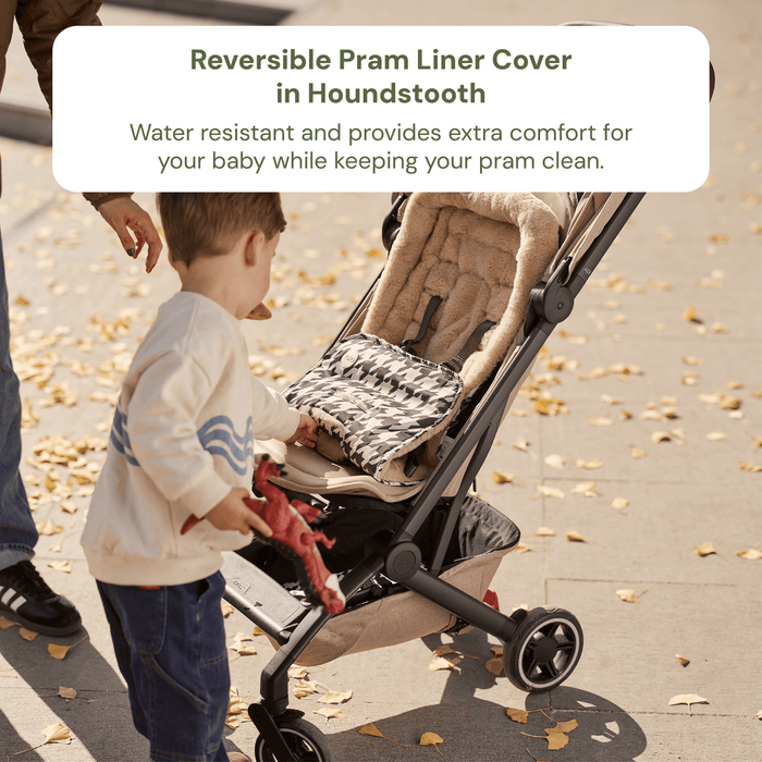 Pram Makeover Bundle  - Black & Houndstooth
