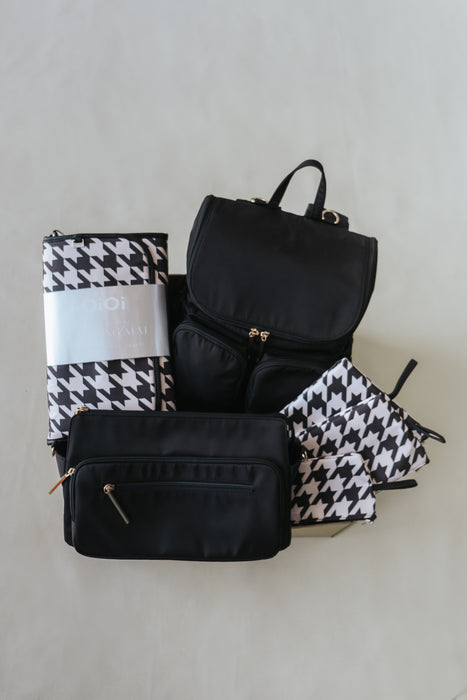 First Time Parent Bundle - Nylon & Houndstooth