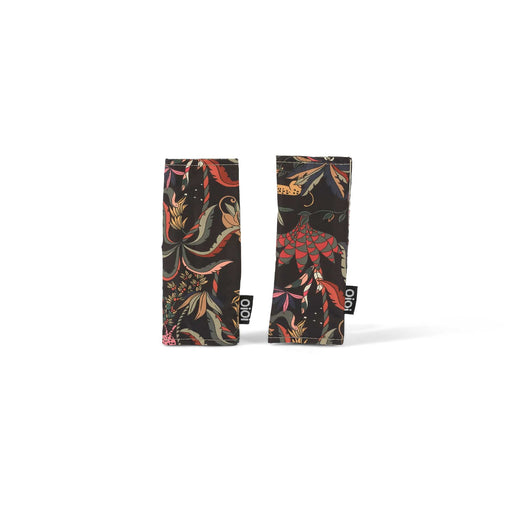 Jungle black pram harness cover 