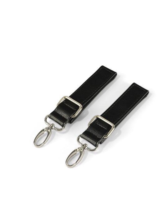 Vegan Leather Stroller Strap Set