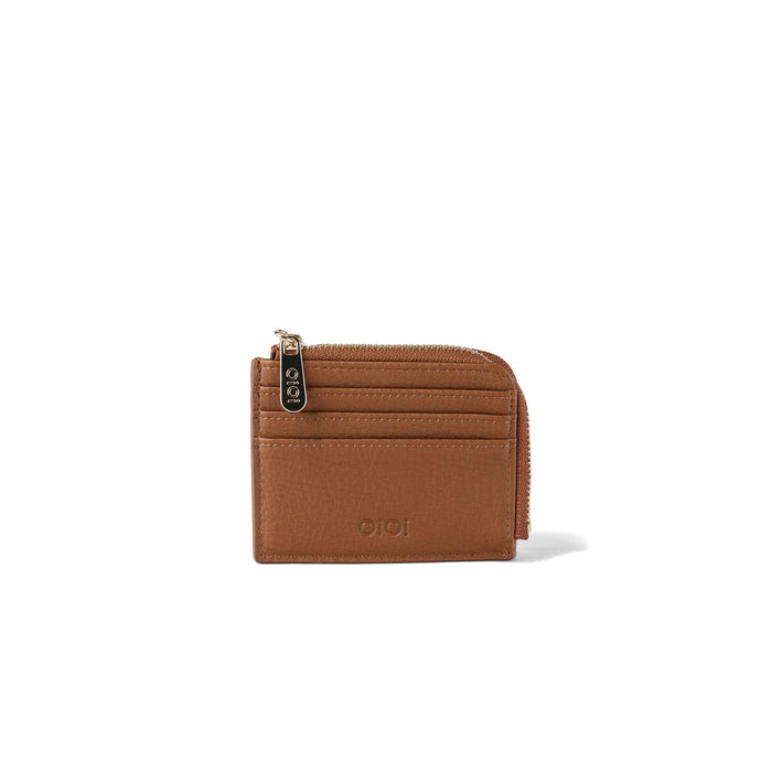 Card Wallet - Chestnut Vegan Leather