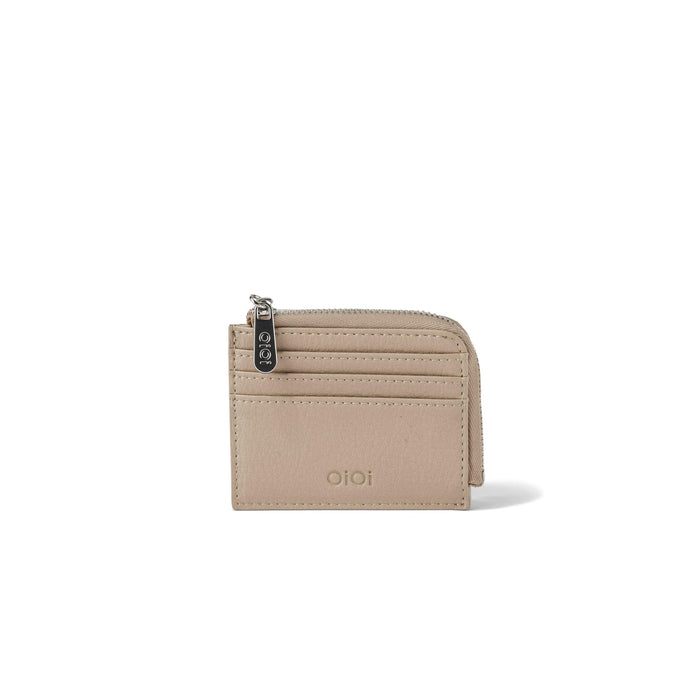 Card Wallet - Oat Vegan Leather