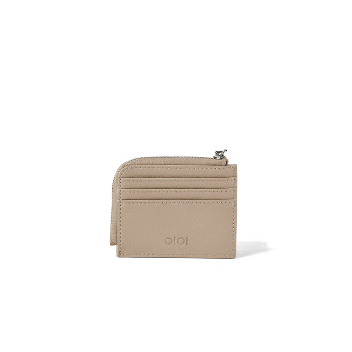 Card Wallet - Oat Vegan Leather
