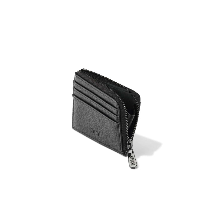 Card Wallet - Black Vegan Leather
