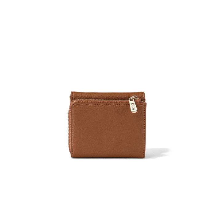 Trifold Wallet - Chestnut Vegan Leather