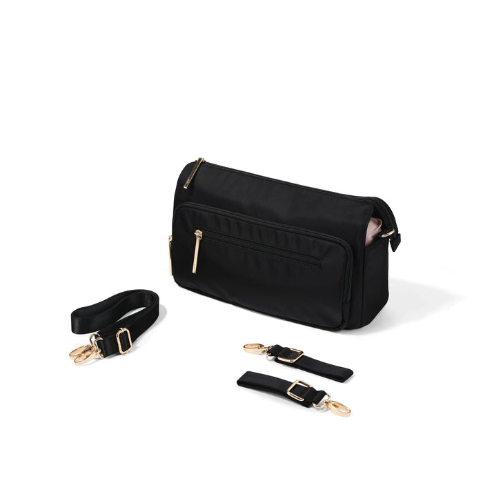 Multitasker Pram Caddy 2.0 - Black Nylon