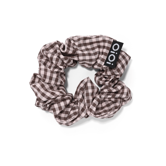 Scrunchie - Pink Gingham (PRE-ORDER FOR AUGUST DELIVERY)