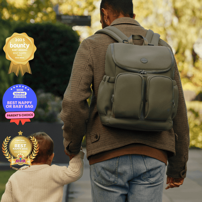 Signature Nappy Backpack - Sage Neoprene
