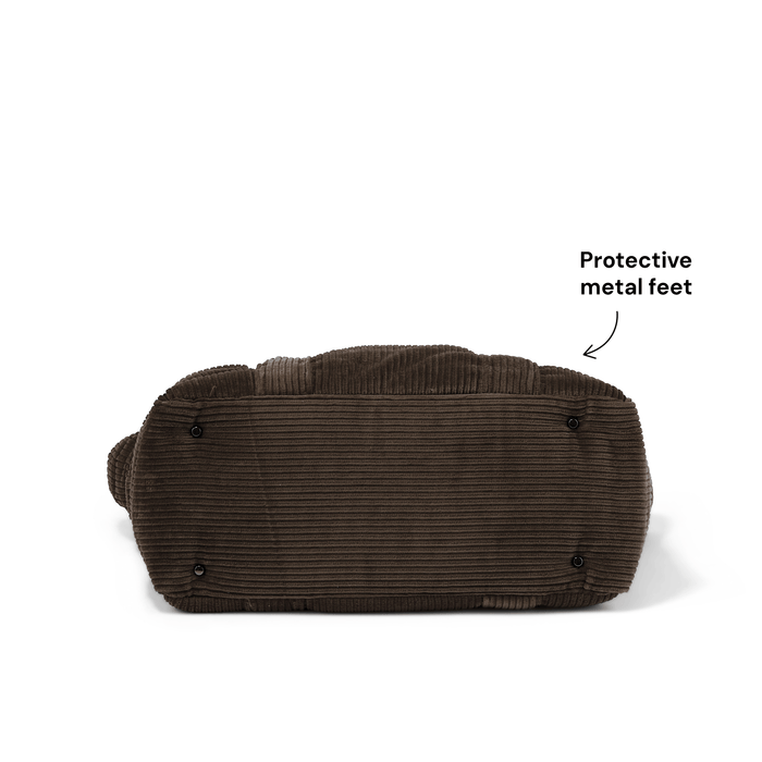 Everyday Tote - Chocolate Brown Corduroy (PRE-ORDER FOR AUGUST DELIVERY)