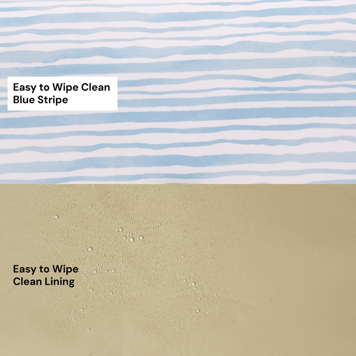 Change Mat Clutch - Blue Stripe