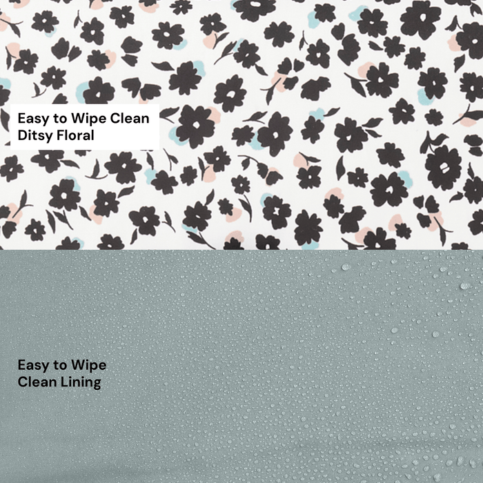 Changing Pad Clutch - Ditsy Floral
