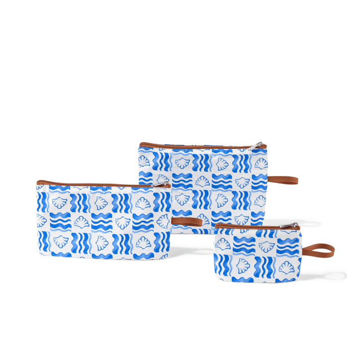 Packing Pouch Trio - Coastline