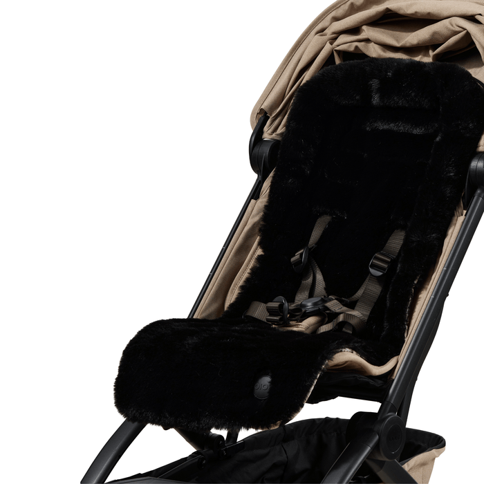 Reversible Pram Liner - Hourglass/Faux Fur