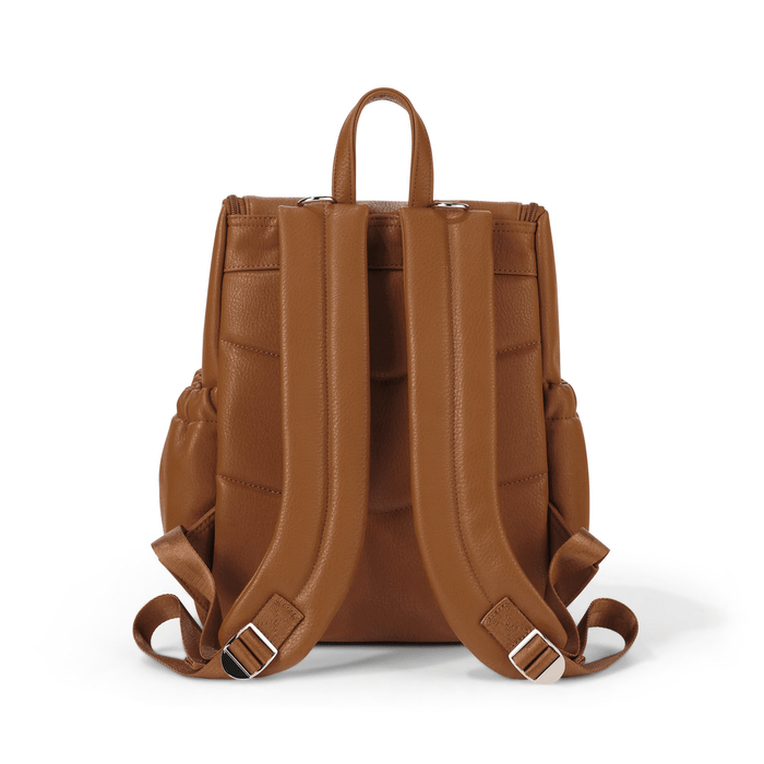 Signature Mini Backpack 2.0 - Chestnut Brown Vegan Leather
