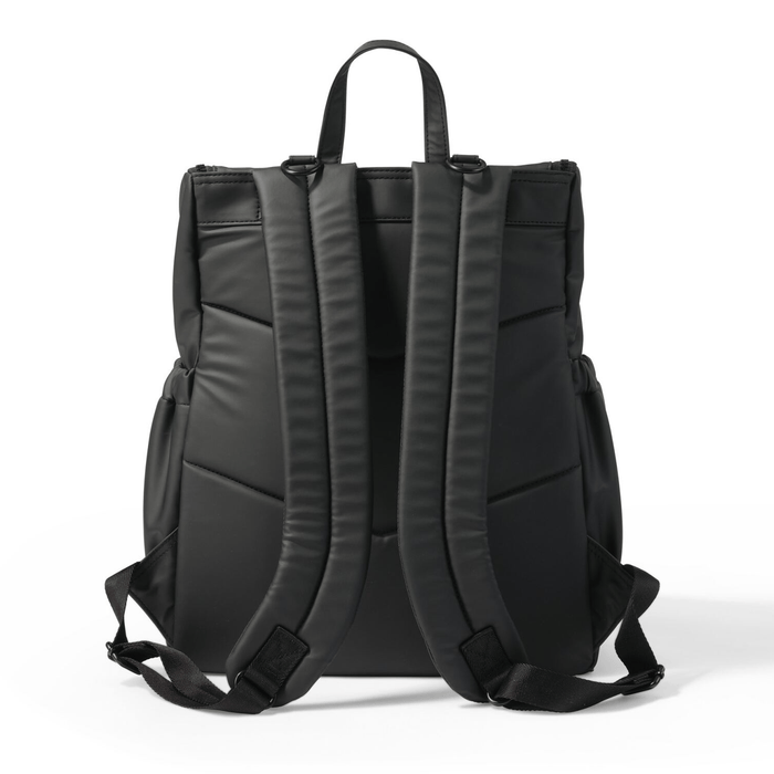 Signature Nappy Backpack - Black Weatherproof