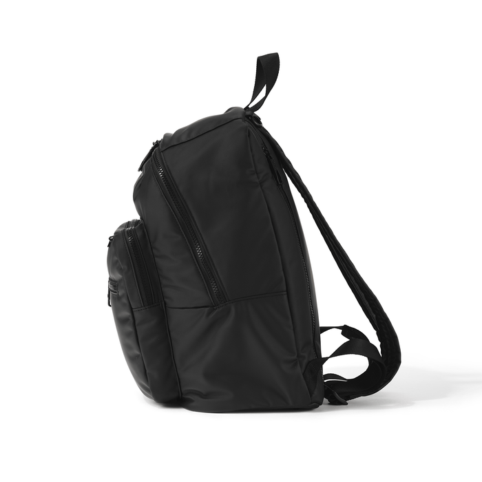 Traveller Nappy Backpack - Black Weatherproof